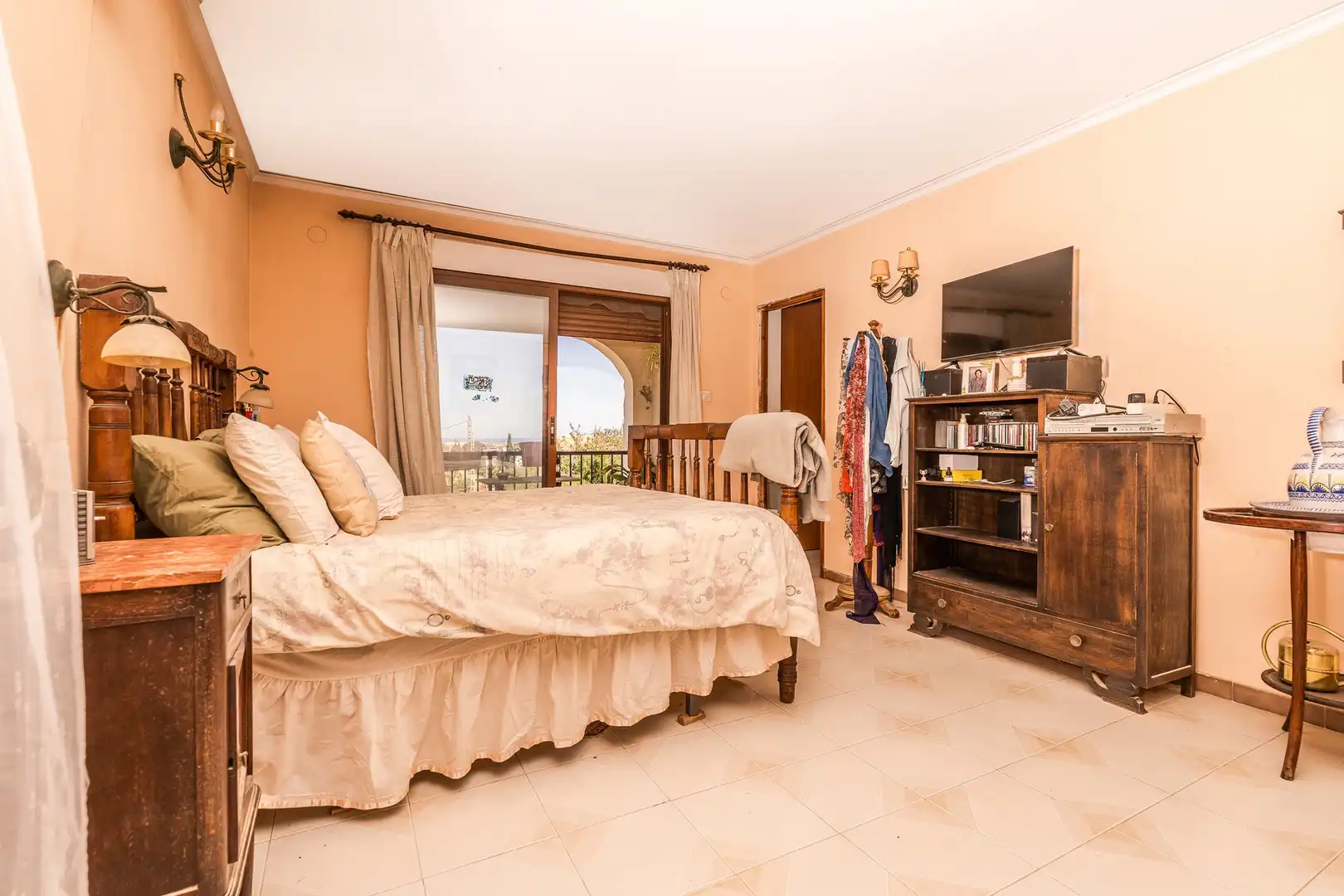 Bedroom of Houses for sale in Dénia  with Air Conditioner, Heating and Private garden