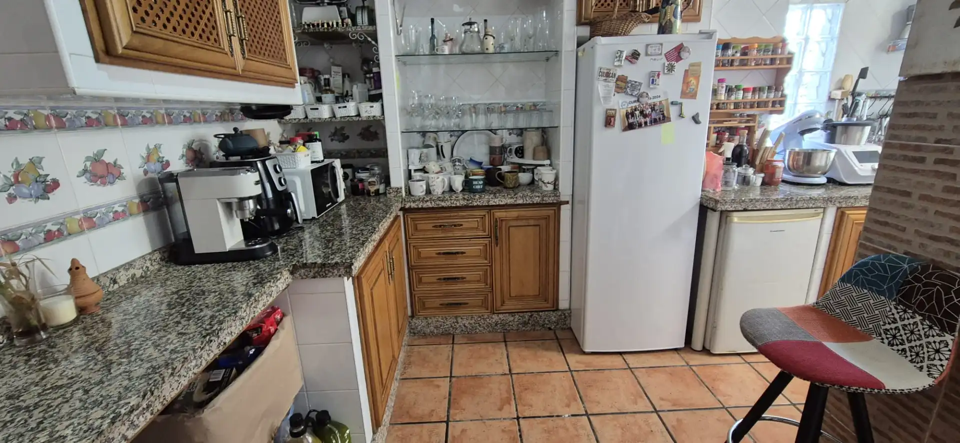 Cuina de Casa o xalet en venda en Badajoz amb Aire condicionat, Calefacció i Jardí privat