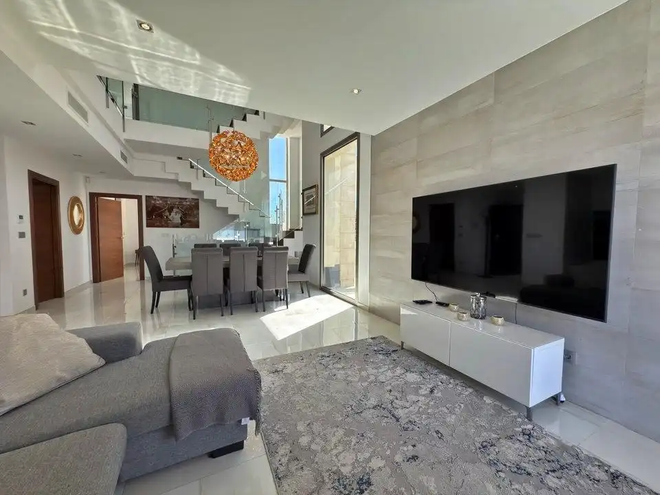 Sala d'estar de Casa o xalet en venda en Orihuela amb Aire condicionat, Calefacció i Jardí privat