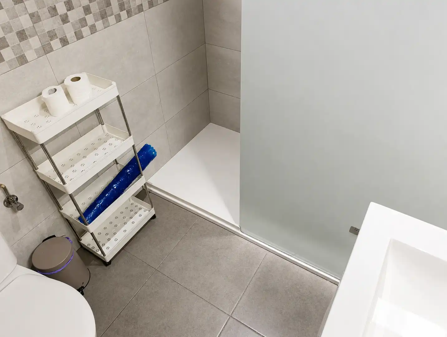 Badezimmer von Wohnung zum Verkauf in Calella mit Klimaanlage, Heizung und Abstellraum