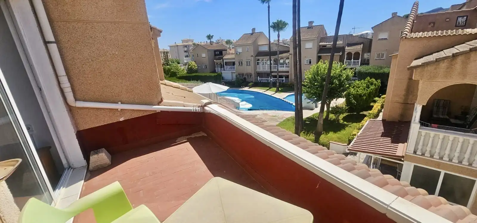 Terrassa de Apartament en venda en L'Alfàs del Pi amb Aire condicionat, Calefacció i Jardí privat