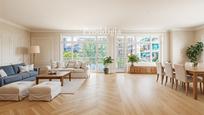 Sala d'estar de Pis en venda en  Barcelona Capital amb Aire condicionat, Calefacció i Terrassa