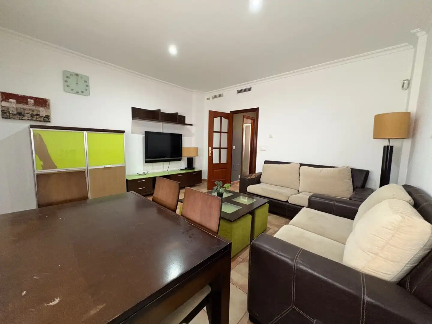 Sala de estar de Casa adosada en venta en Aljaraque con Terraza