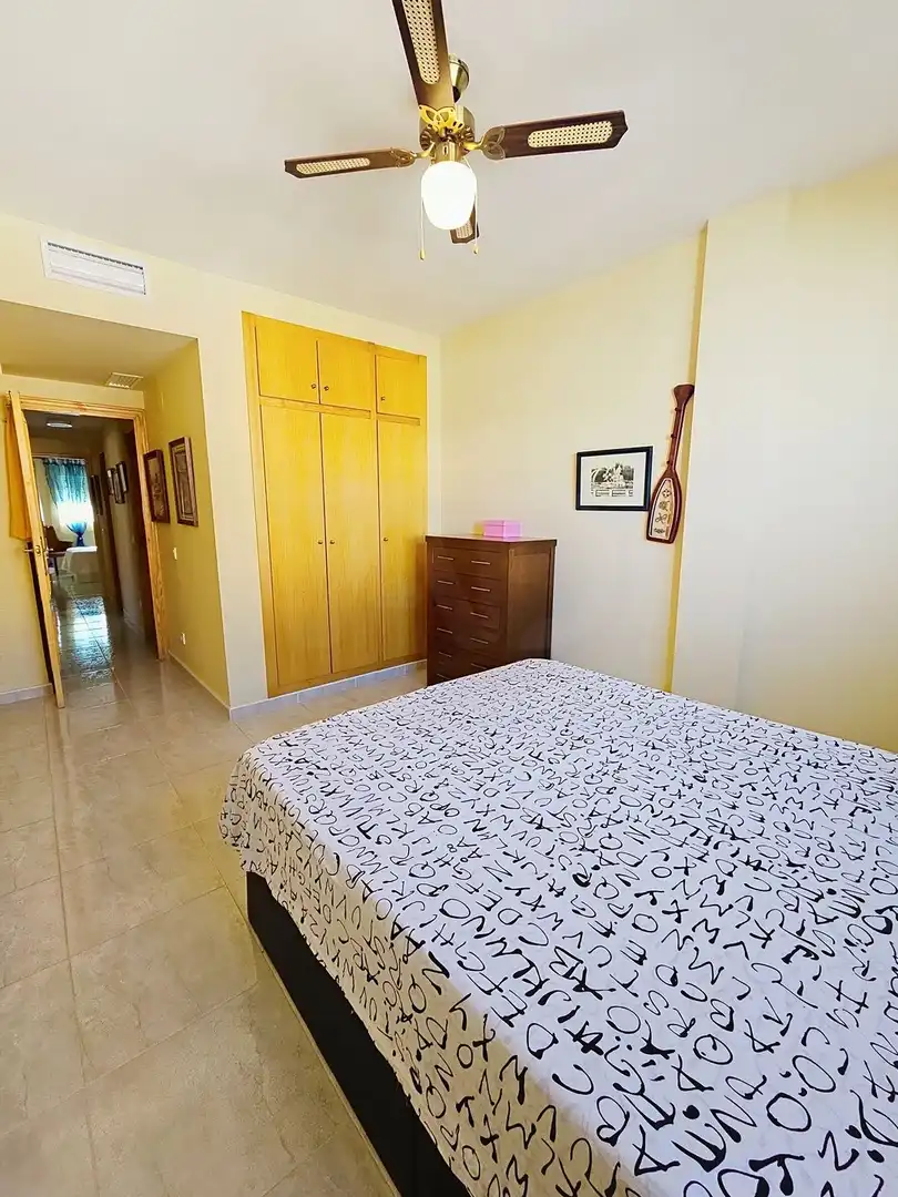 Bedroom of Flat for sale in Miramar  with Air Conditioner, Heating and Terrace