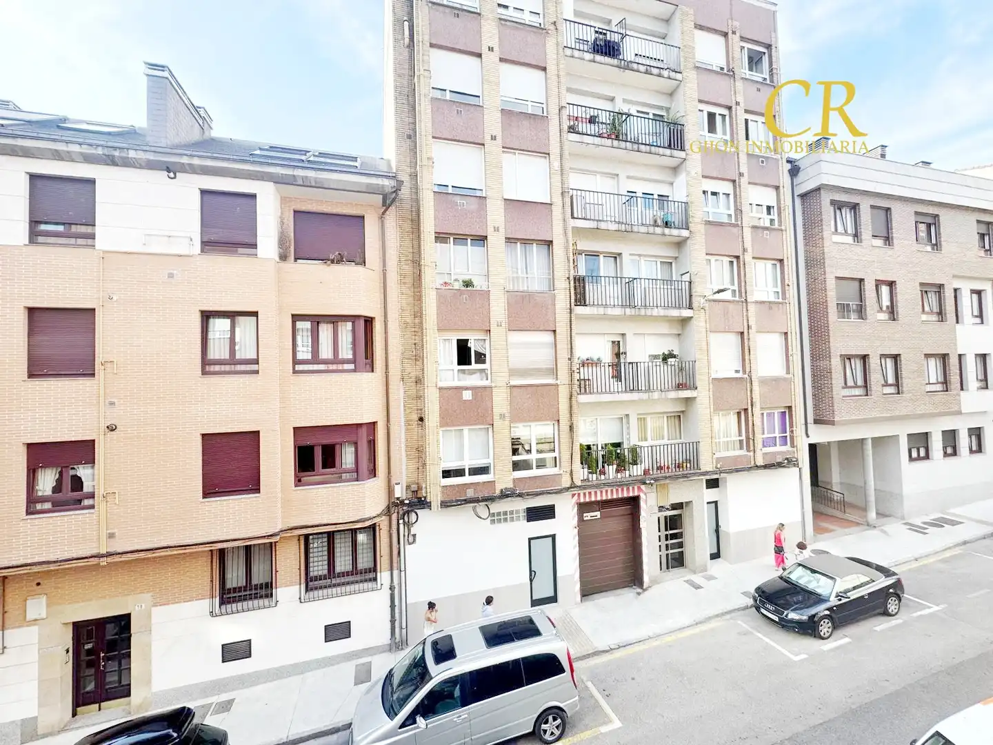 Exterior view of Flat for sale in Gijón   with Oven