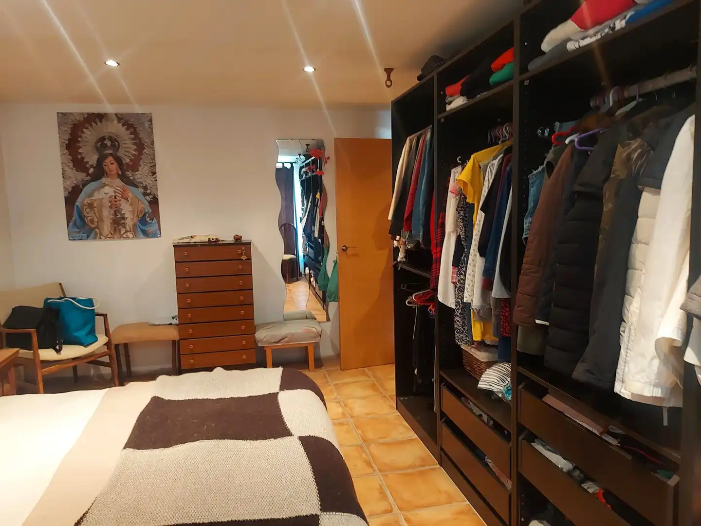 Habitación de Casa o chalet en venta en Navas del Rey con Aire acondicionado, Calefacción y Jardín privado
