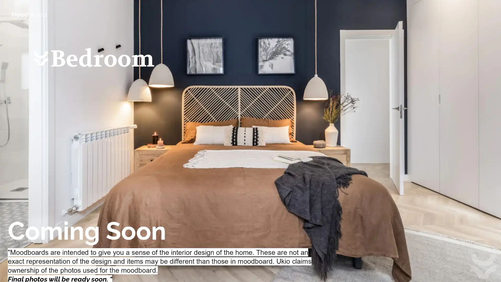 Dormitori de Apartament de lloguer en Barcelona amb Aire condicionat, Calefacció i Moblat