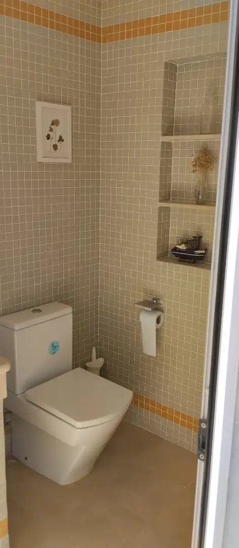Badezimmer von Haus oder Chalet zum Verkauf in Córdoba mit Klimaanlage, Heizung und Privatgarten