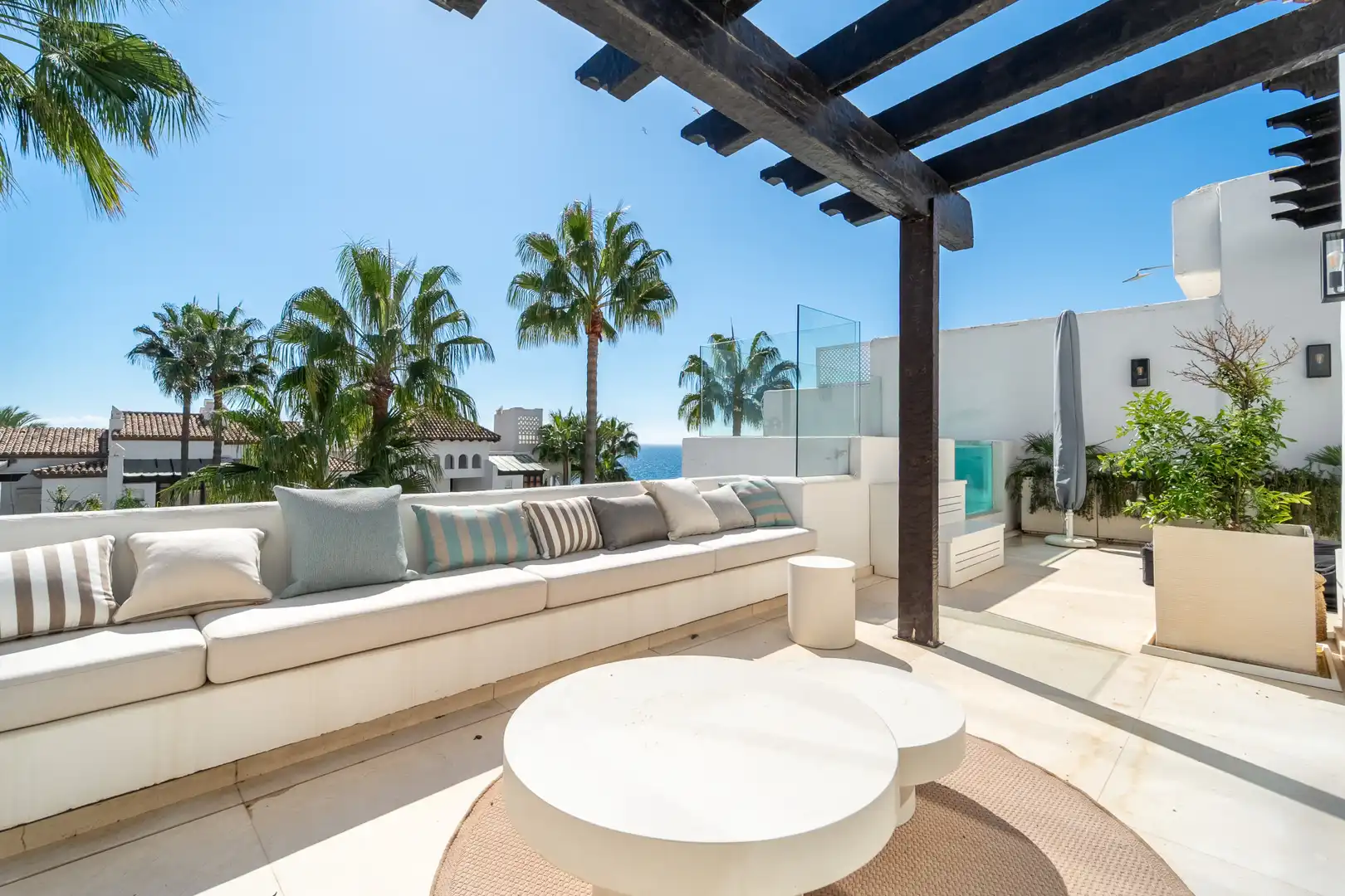 Terraza de Ático en venta en Marbella con Aire acondicionado, Terraza y Trastero
