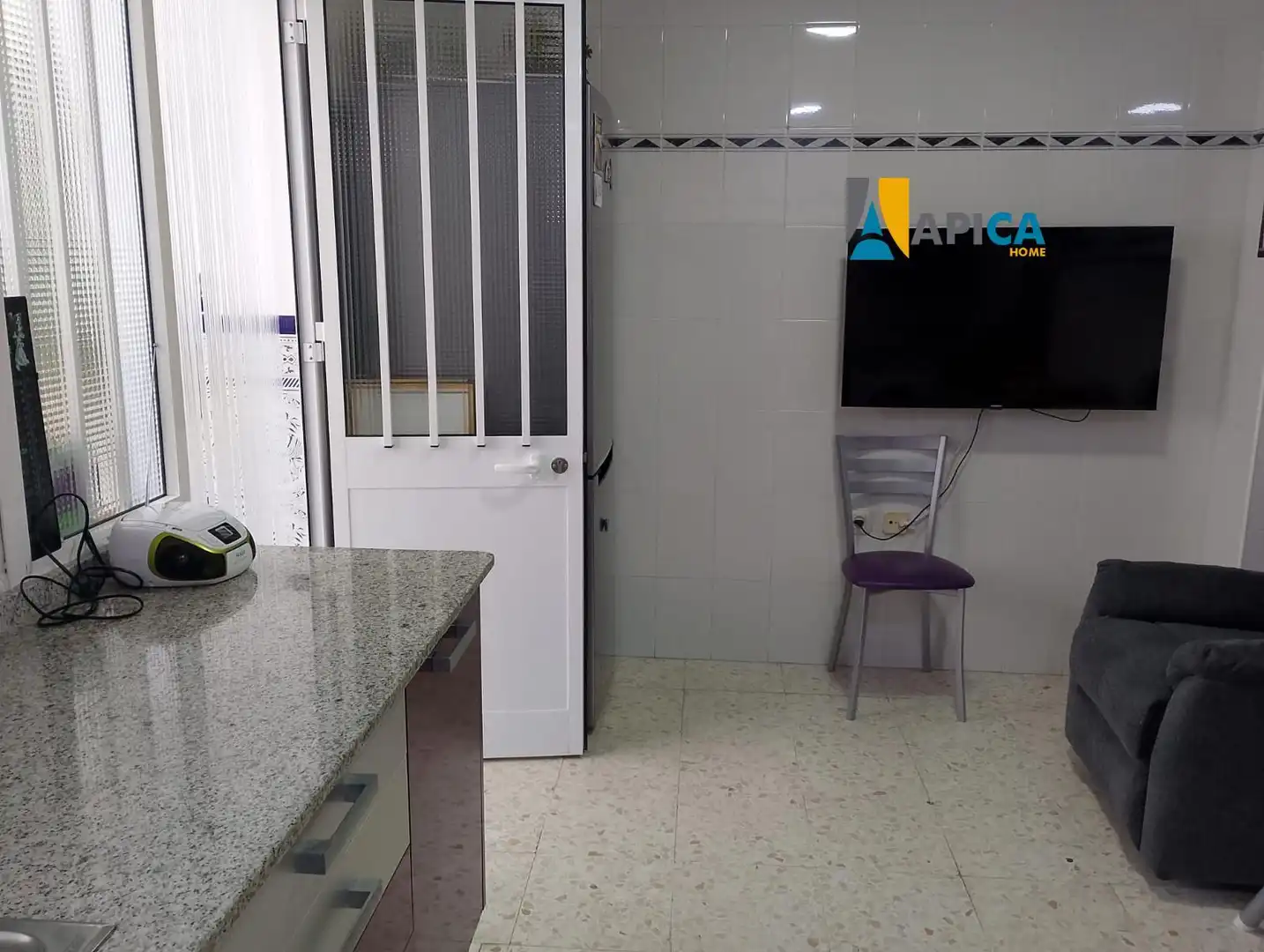 Kitchen of Flat for sale in Barbate  with Furnished