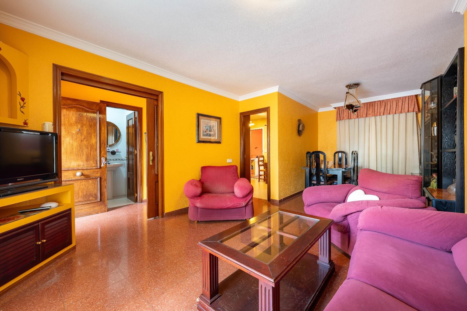 Living room of House or chalet for sale in  Almería Capital  with Air Conditioner and Heating