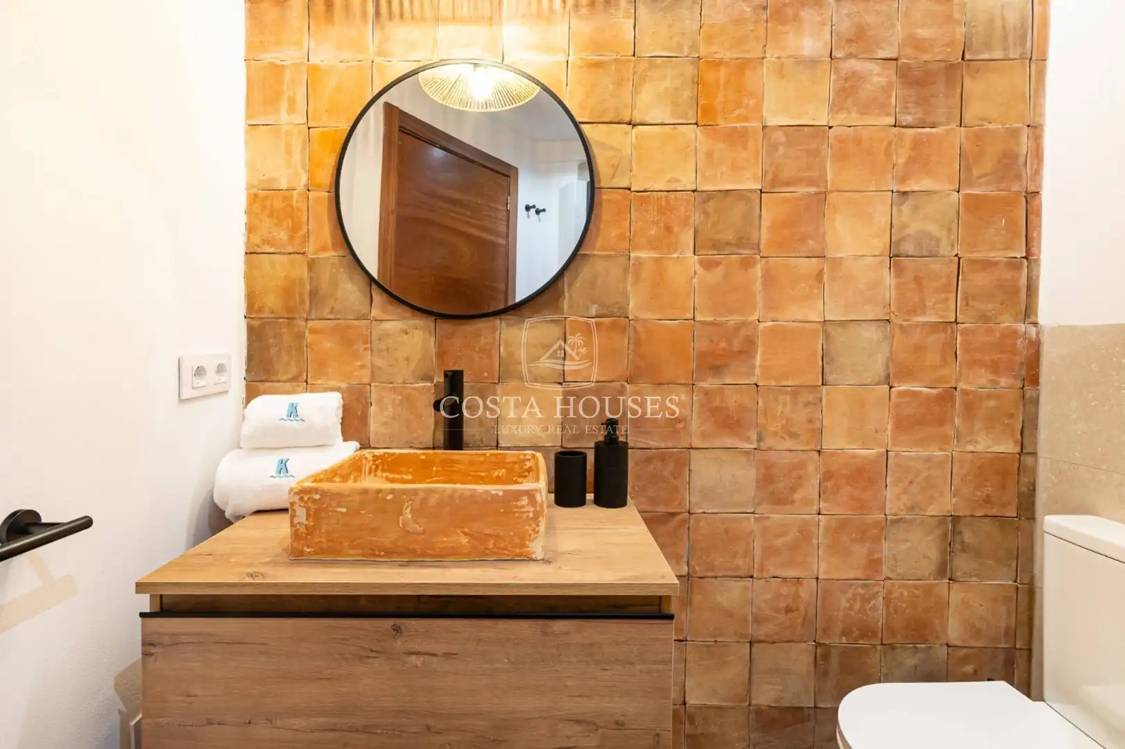 Bany de Apartament en venda en Jávea / Xàbia amb Aire condicionat, Calefacció i Terrassa