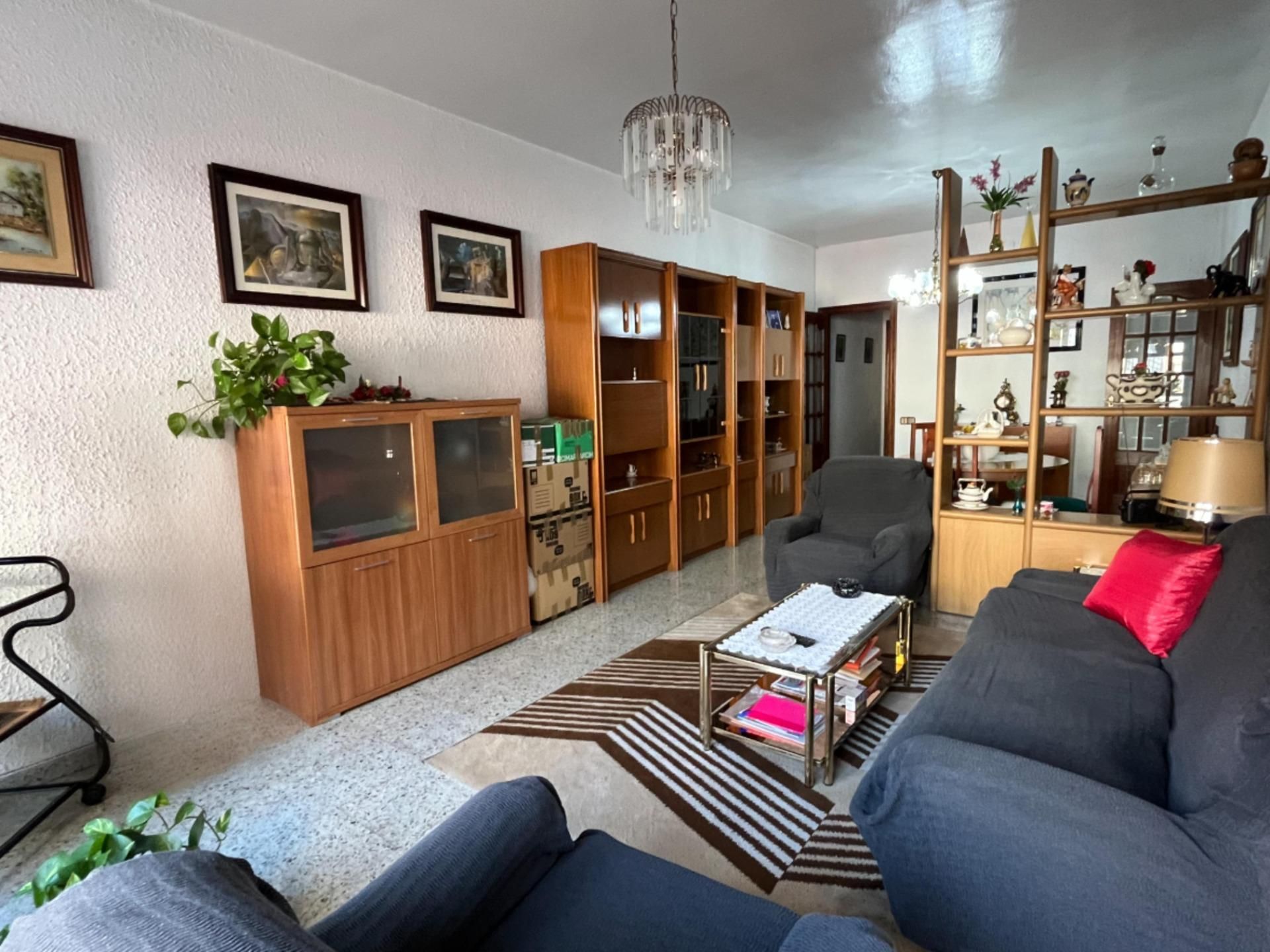 Living room of Flat for sale in  Barcelona Capital  with Terrace and Balcony