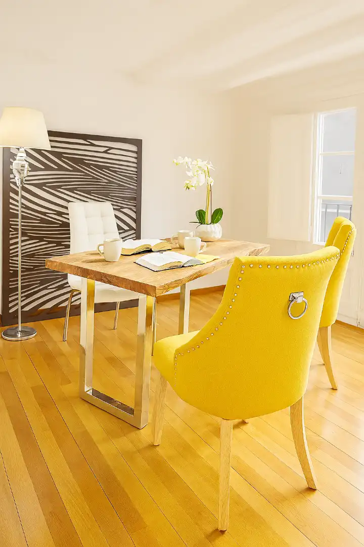 Esszimmer von Wohnung zum Verkauf in Barcelona mit Heizung, Parkett und Möbliert