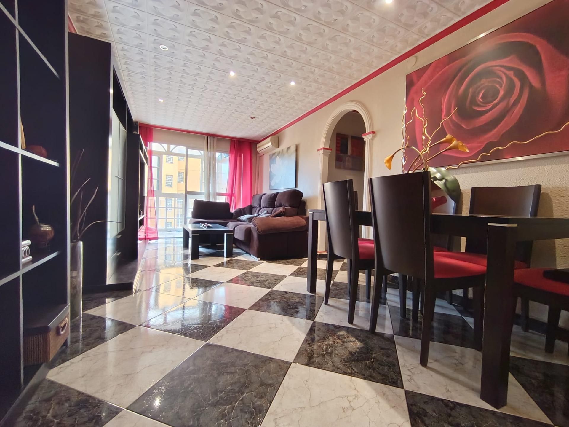 Sala de estar de Piso en venta en Málaga Capital con Aire acondicionado, Calefacción y Jardín privado