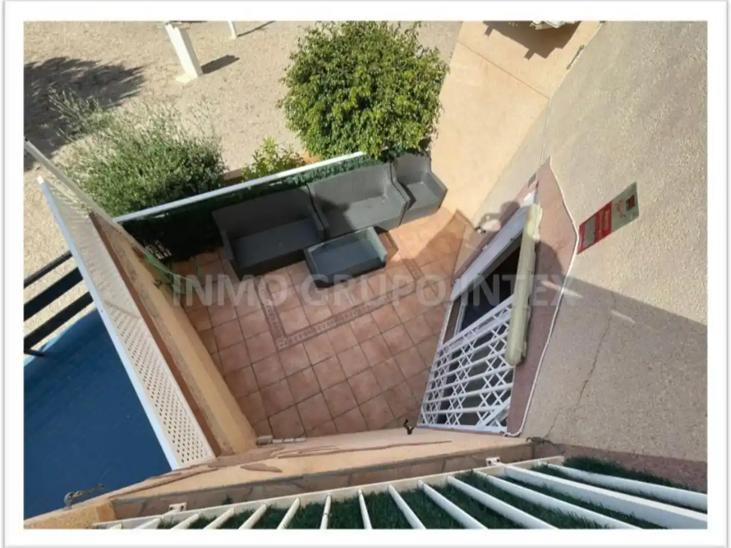 Terrassa de Casa adosada en venda en Cartagena amb Aire condicionat i Moblat