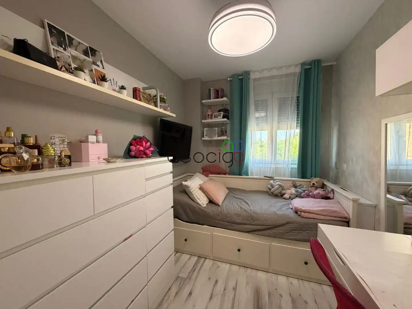 Bedroom of Flat for sale in Fuenlabrada  with Heating, Storage room and Swimming Pool