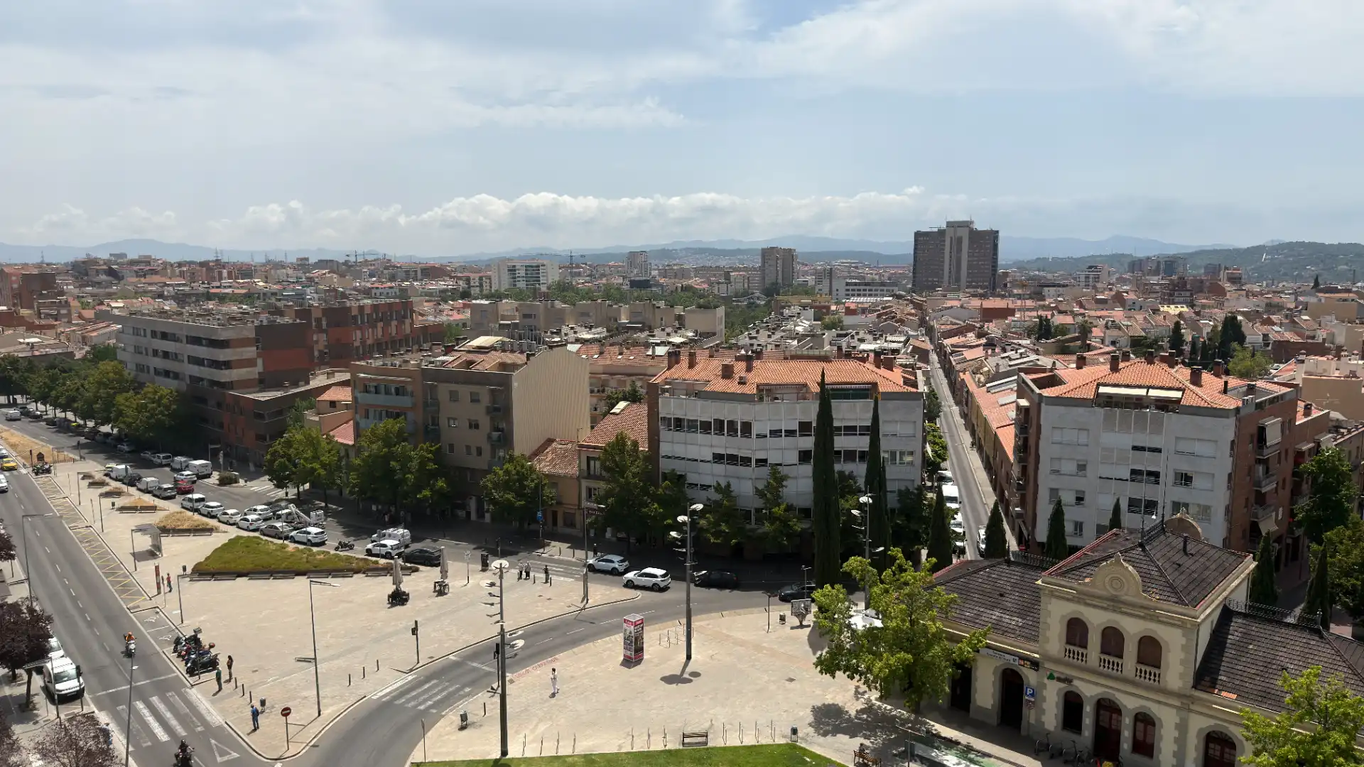 Exterior view of Flat for sale in Terrassa  with Air Conditioner, Heating and Parquet flooring