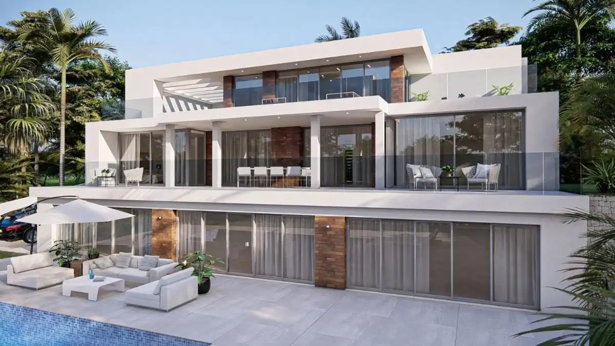 Villa mit Pool zum Verkauf in Avenida Europa