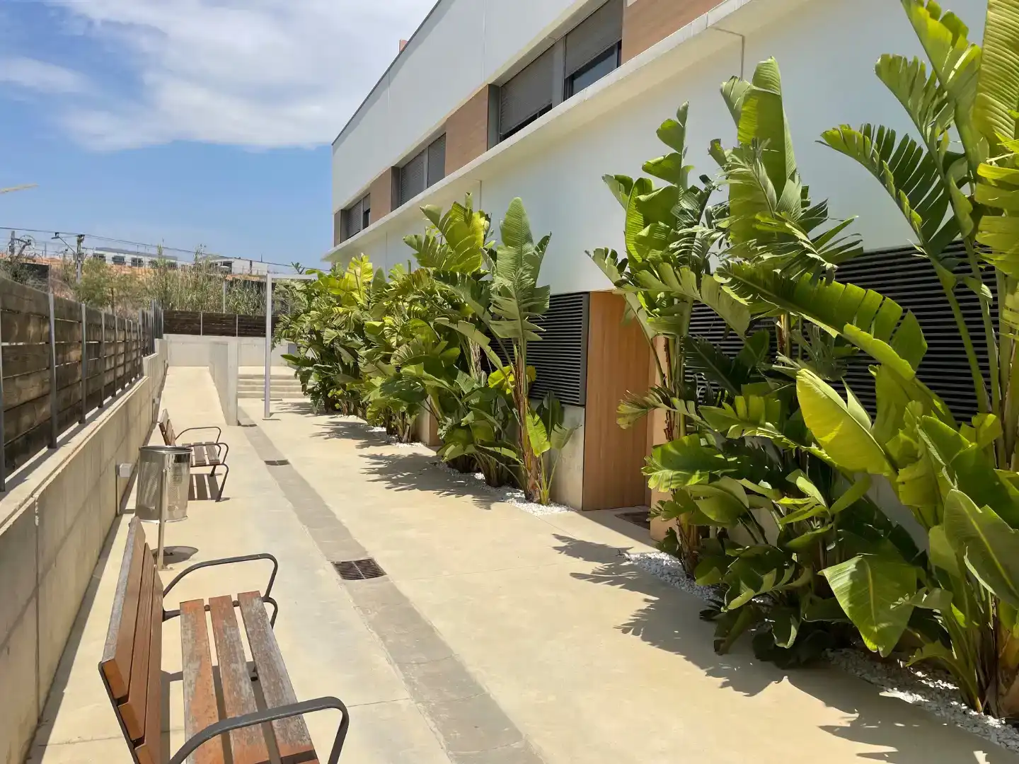 Terrassa de Casa adosada en venda en Sitges amb Aire condicionat, Piscina i Balcó