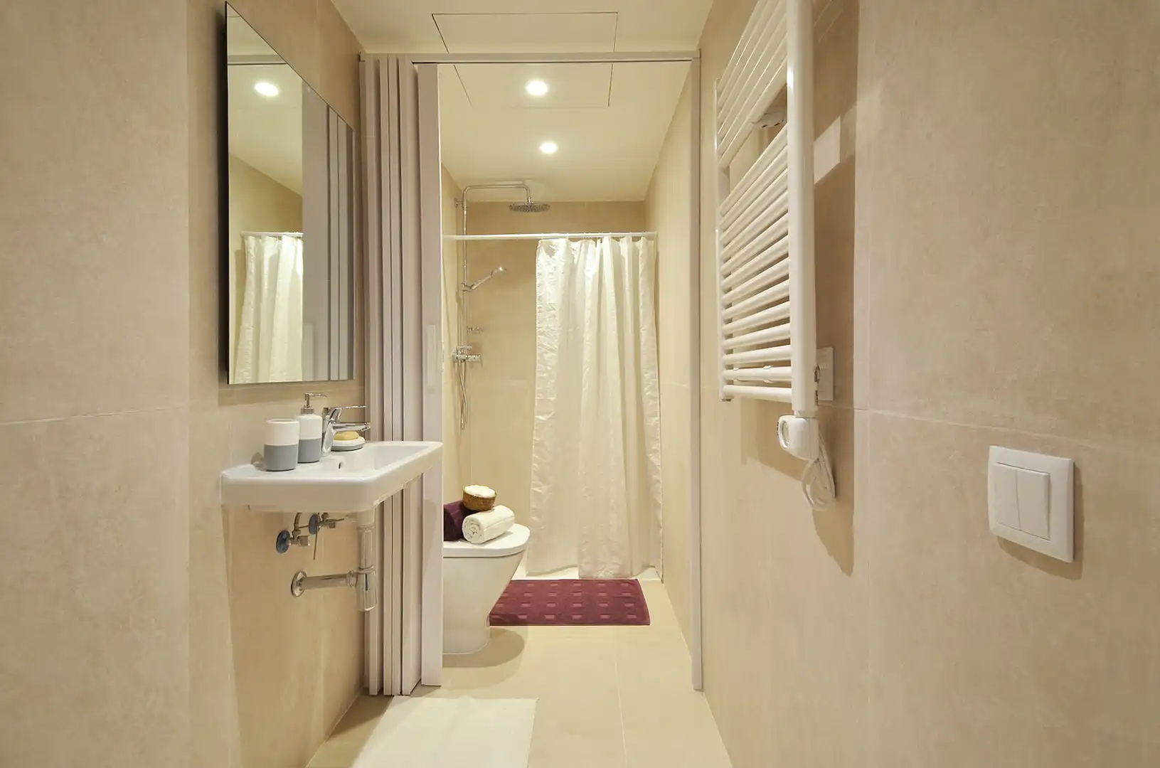 Bany de Apartament en venda en Barcelona amb Aire condicionat, Calefacció i Jardí privat
