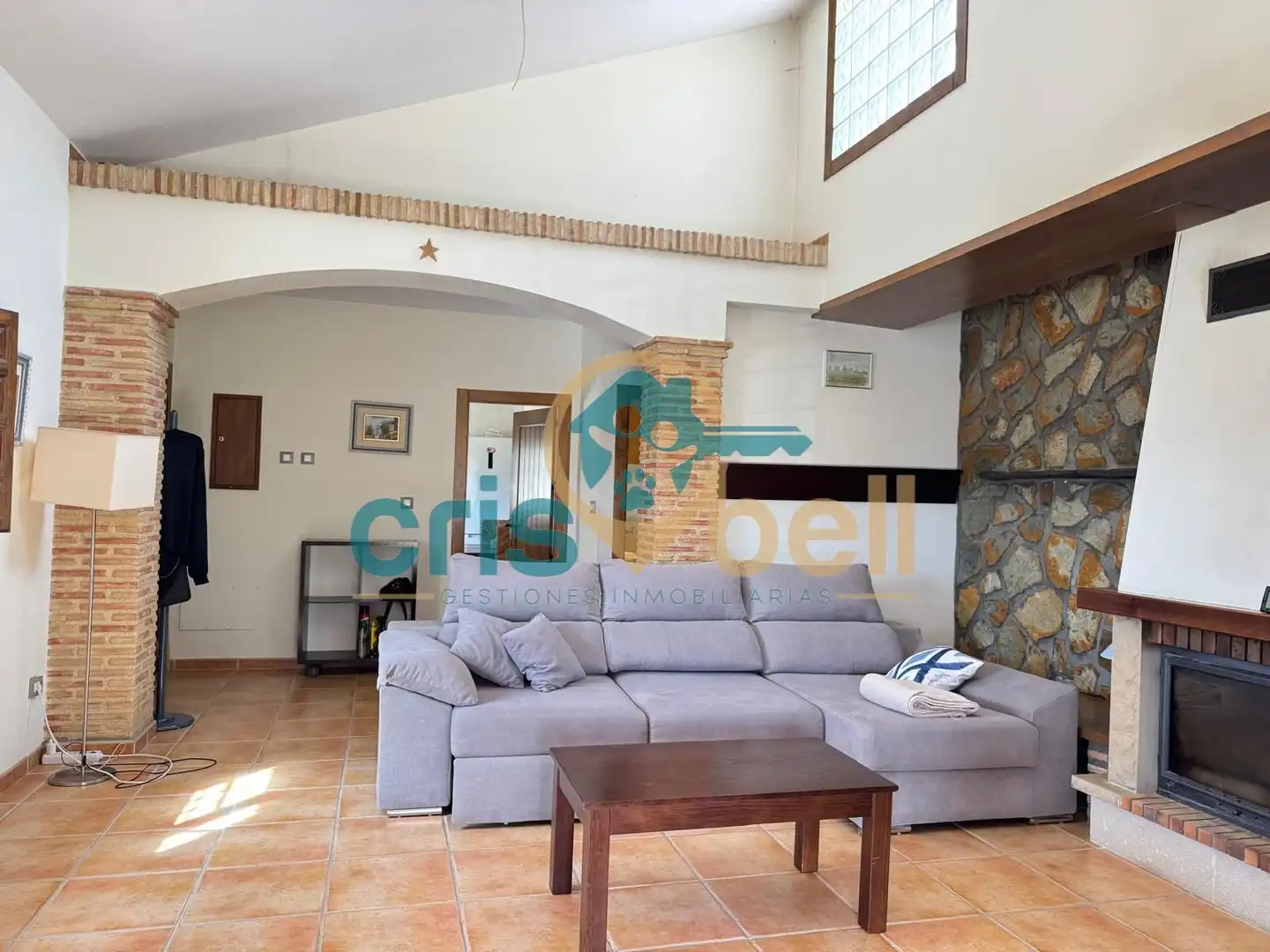 Living room of Detached homes for sale in Lorca  with Air Conditioner, Private garden and Terrace