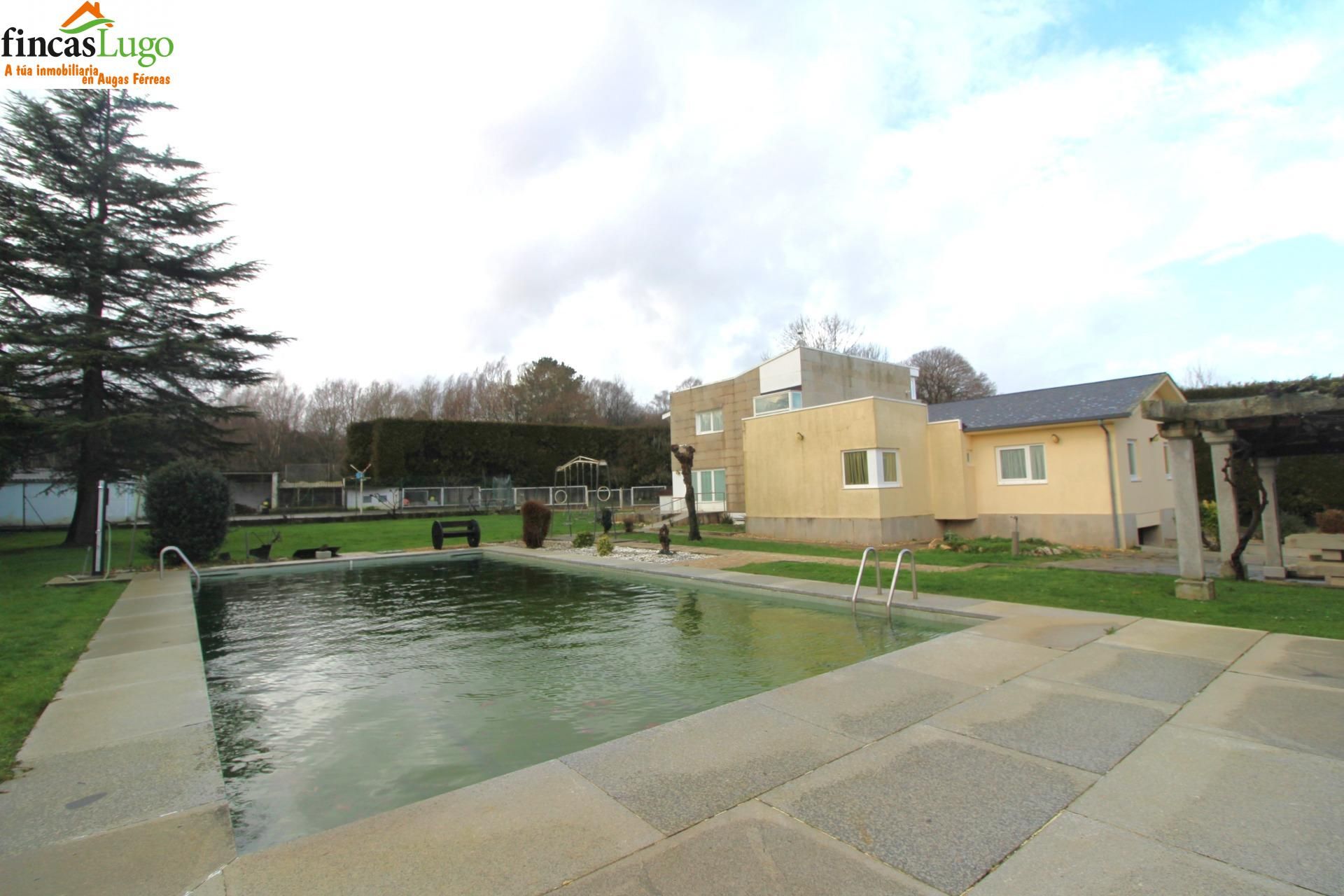 Piscina de Casa o chalet en venta en Guntín con Calefacción, Jardín privado y Terraza