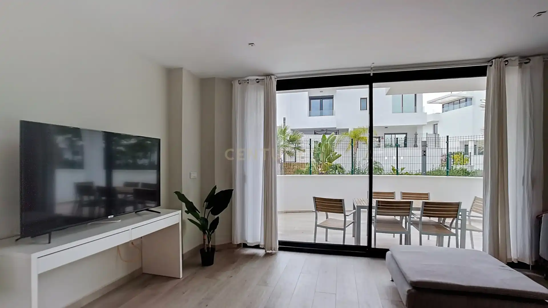 Sala de estar de Casa adosada de alquiler en Fuengirola con Aire acondicionado, Trastero y Horno