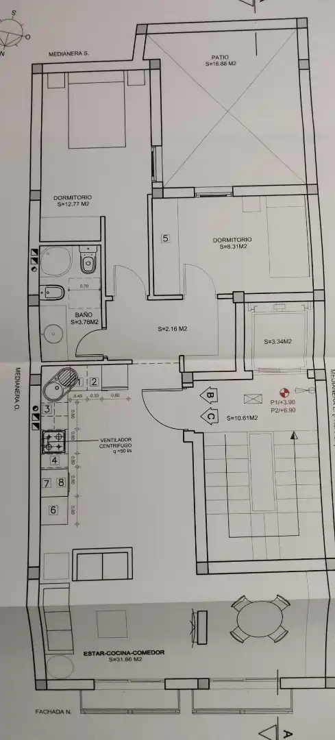 Piso en venta en San Bartolomé de Tirajana con Aire acondicionado, Microondas y Balcón