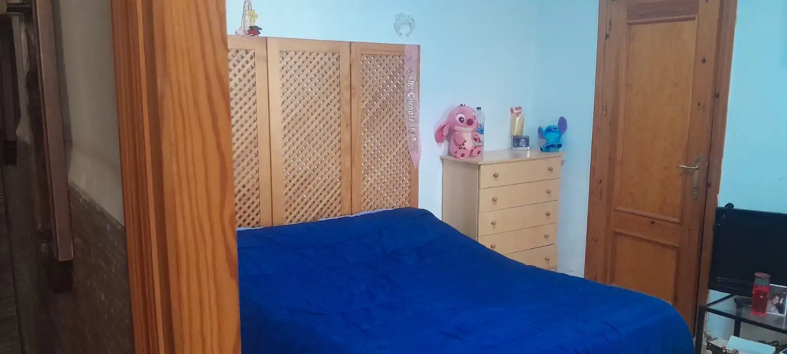 Schlafzimmer von Einfamilien-Reihenhaus zum Verkauf in Lúcar mit Möbliert