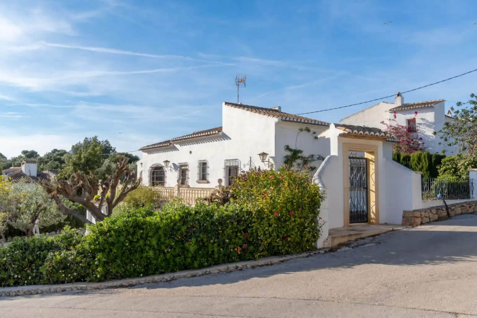 Exterior view of Houses for sale in Jávea / Xàbia  with Air Conditioner, Heating and Private garden