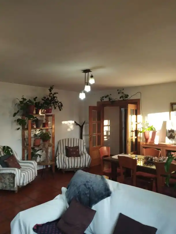 Sala de estar de Casa o chalet en venta en San Román de los Montes con Aire acondicionado y Calefacción
