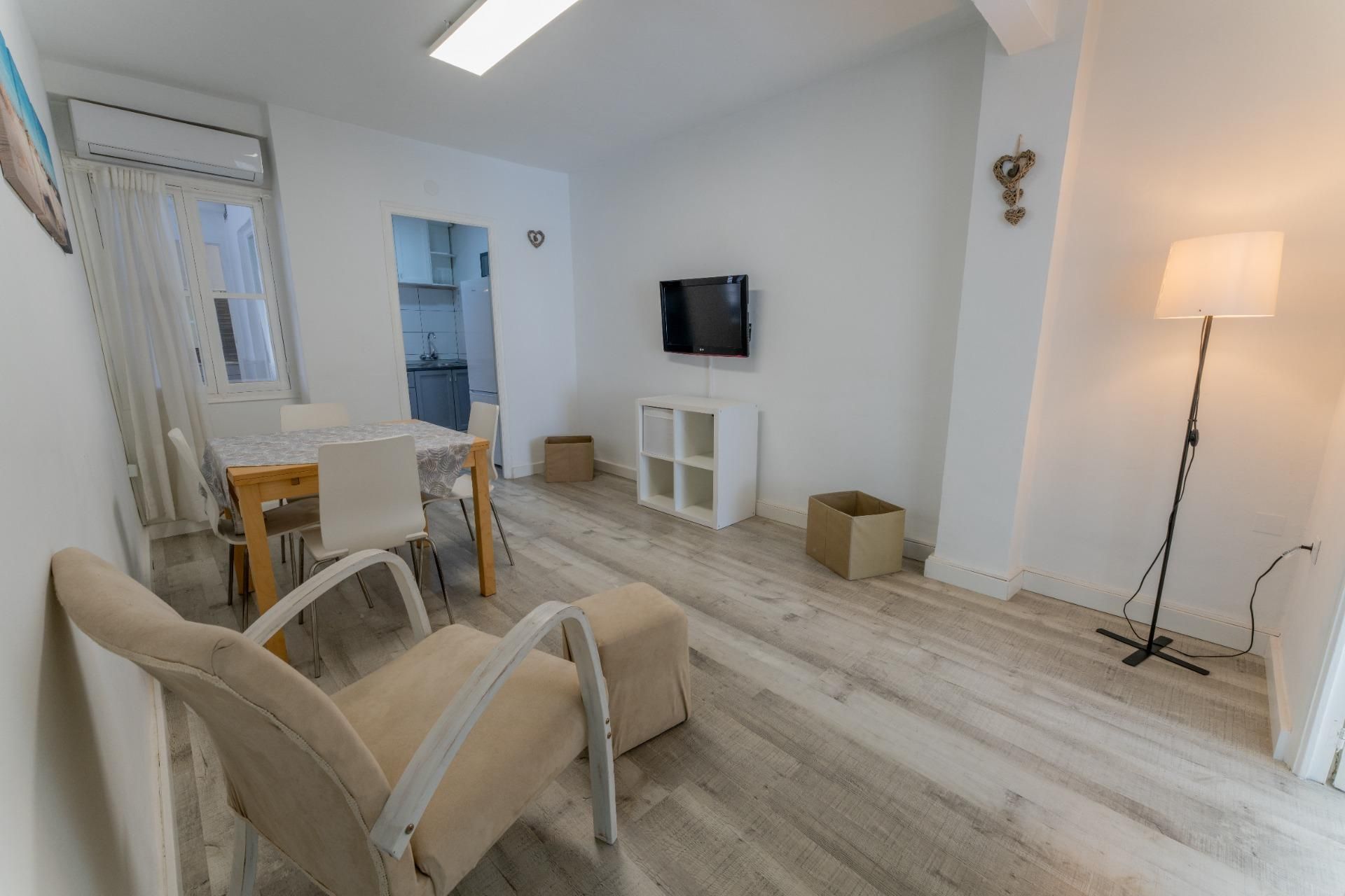 Living room of Flat for sale in Elche / Elx  with Air Conditioner and Balcony
