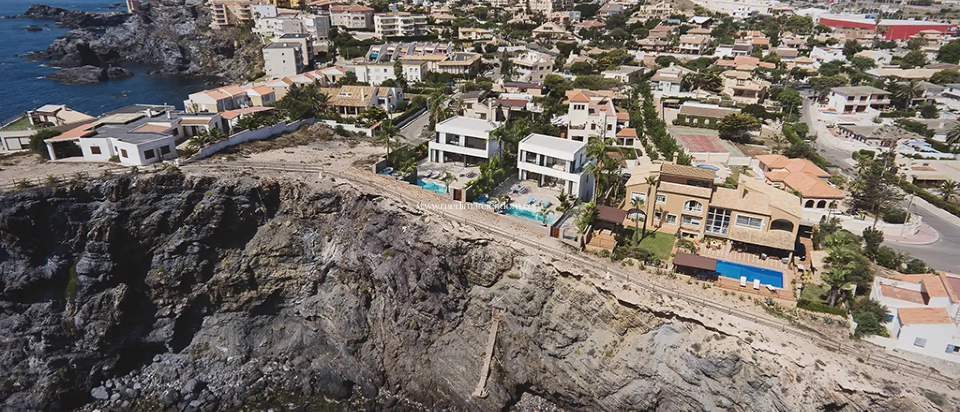 Vista exterior de Casa o chalet en venta en Cartagena