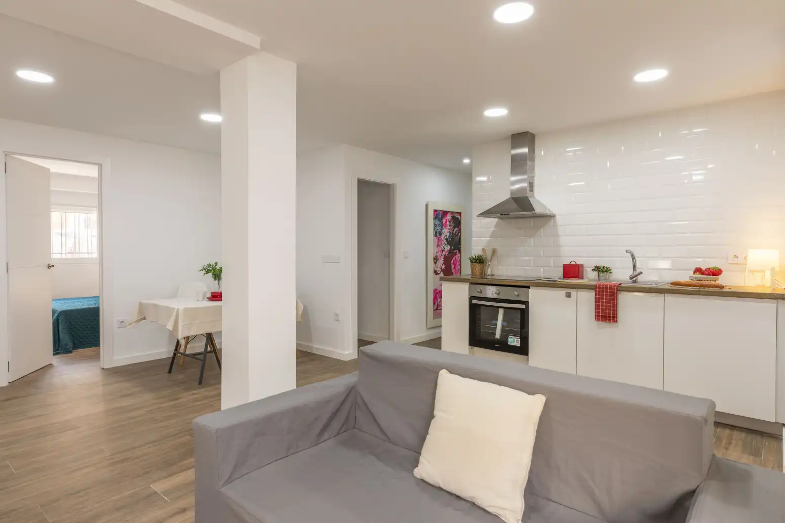 Sala de estar de Piso en venta en Museros con Terraza