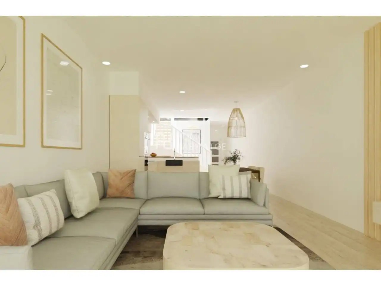 Living room of Houses for sale in Sabadell  with Terrace and Alarm