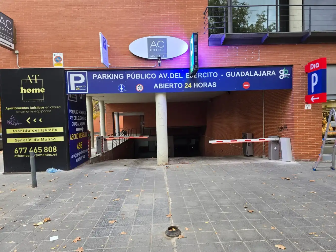 Parking de Garaje de alquiler en Guadalajara con Alarma
