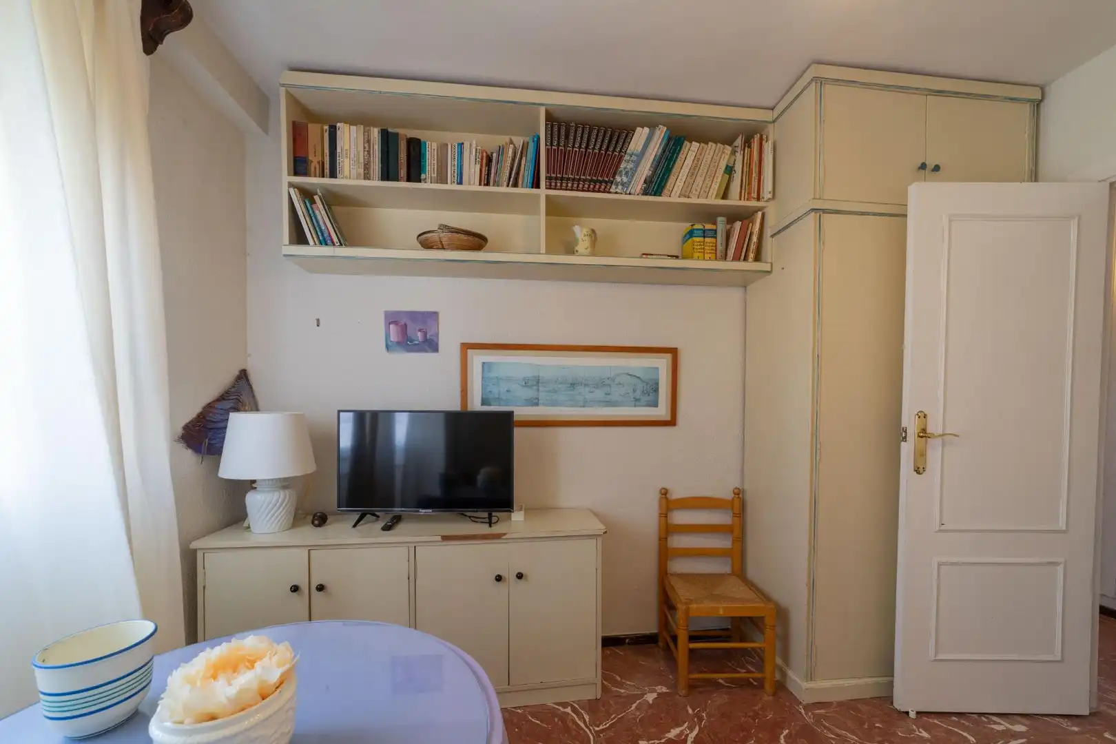 Sala de estar de Piso en venta en Málaga con Balcón