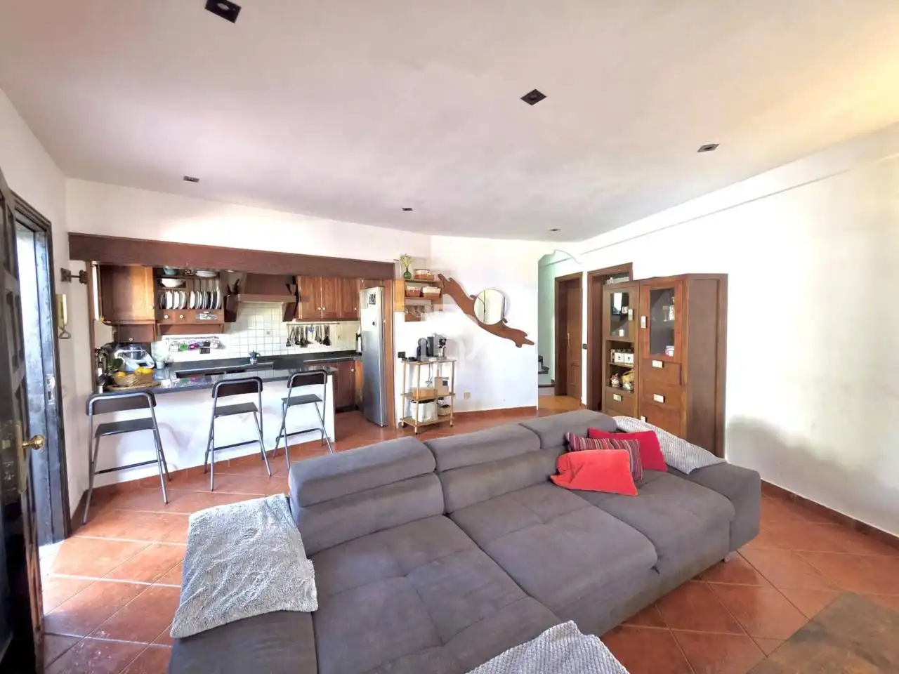 Sala d'estar de Casa adosada en venda en La Orotava amb Terrassa