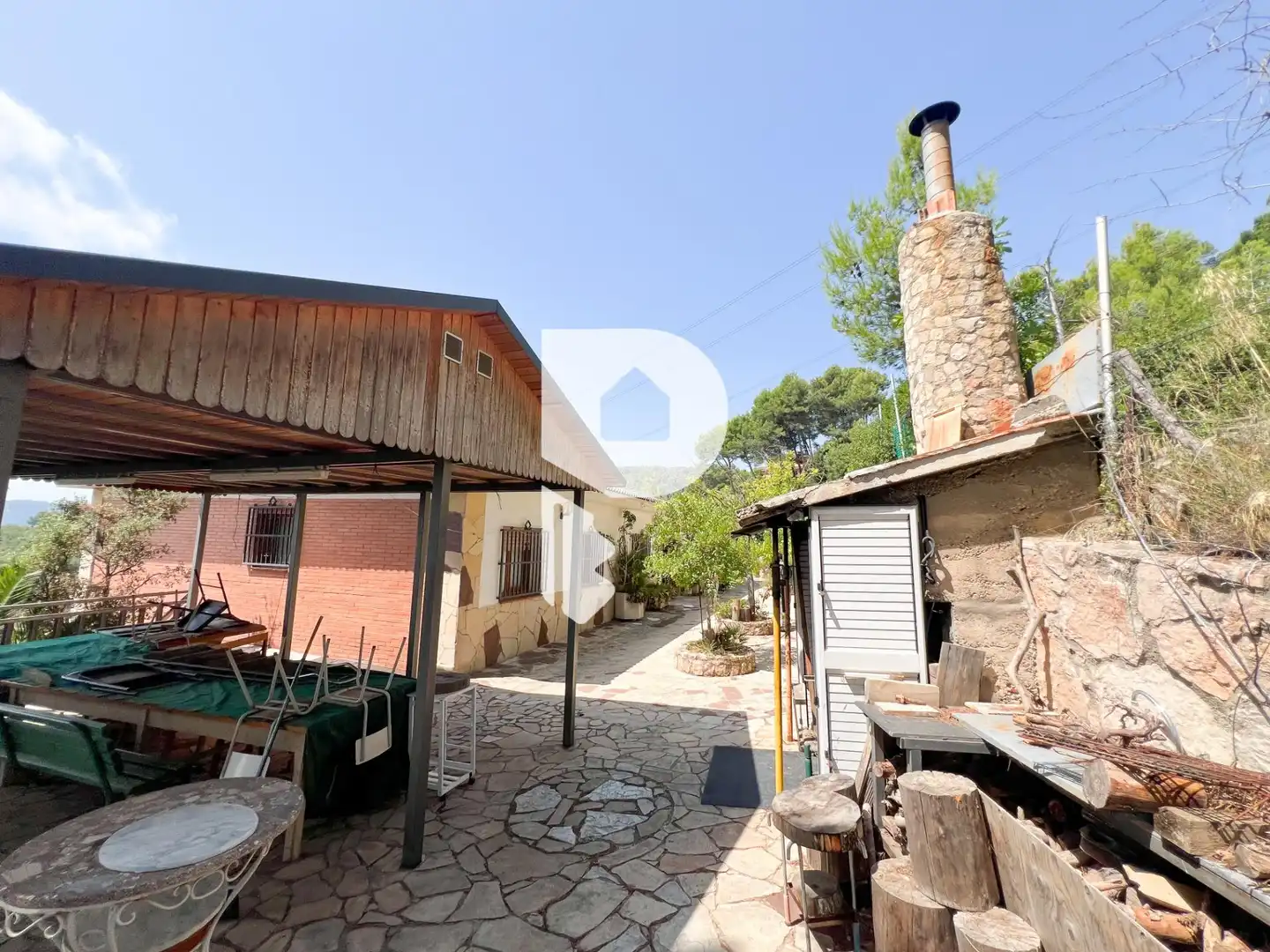 Exterior view of Houses for sale in Cervelló  with Heating, Private garden and Terrace