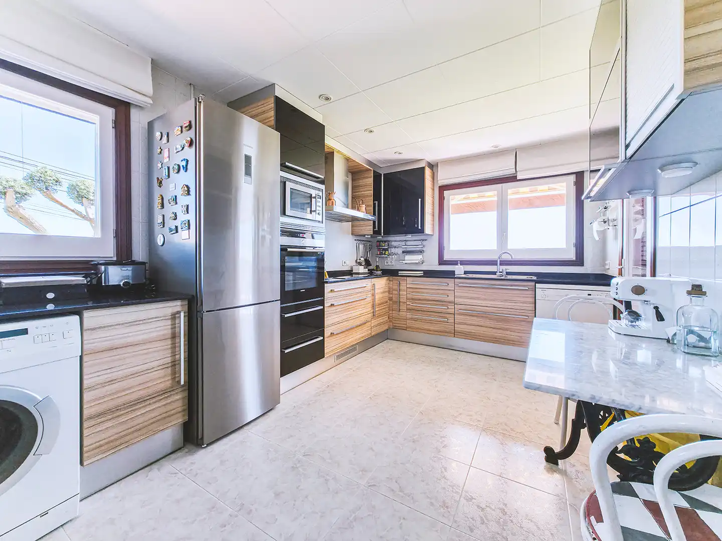 Küche von Haus oder Chalet zum Verkauf in Sant Cebrià de Vallalta mit Heizung, Privatgarten und Terrasse