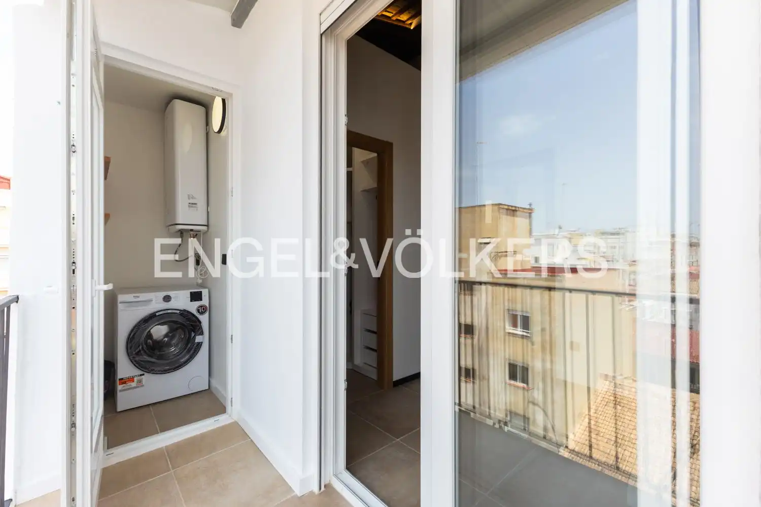 Terraza de Piso de alquiler en Valencia con Aire acondicionado, Calefacción y Terraza