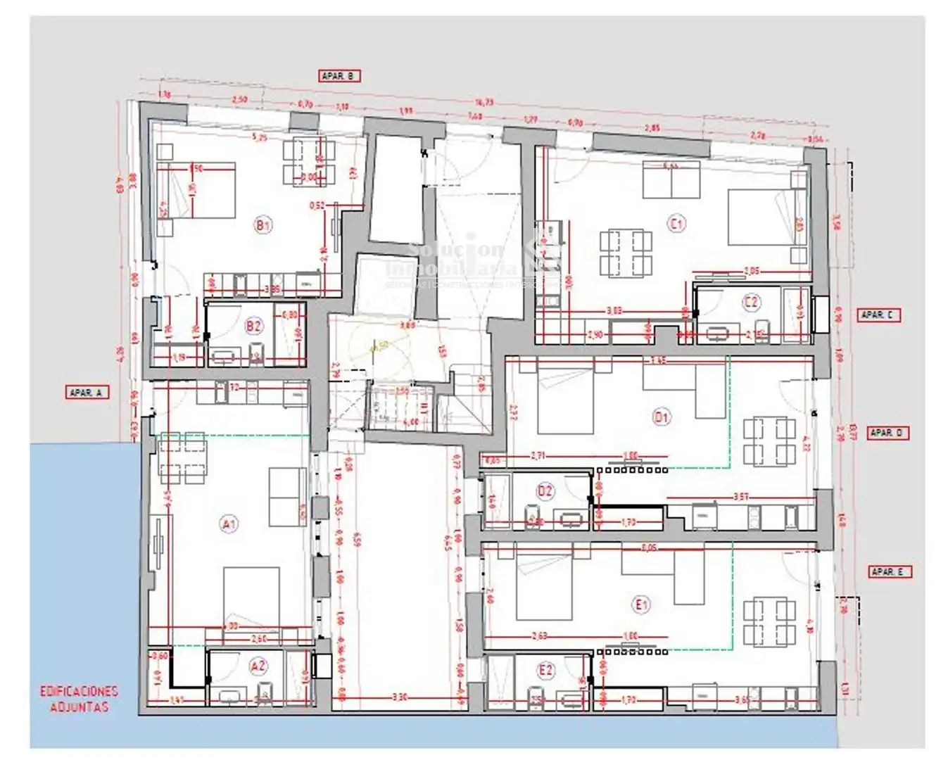 Apartamento en venta en Salamanca con Aire acondicionado, Calefacción y Amueblado