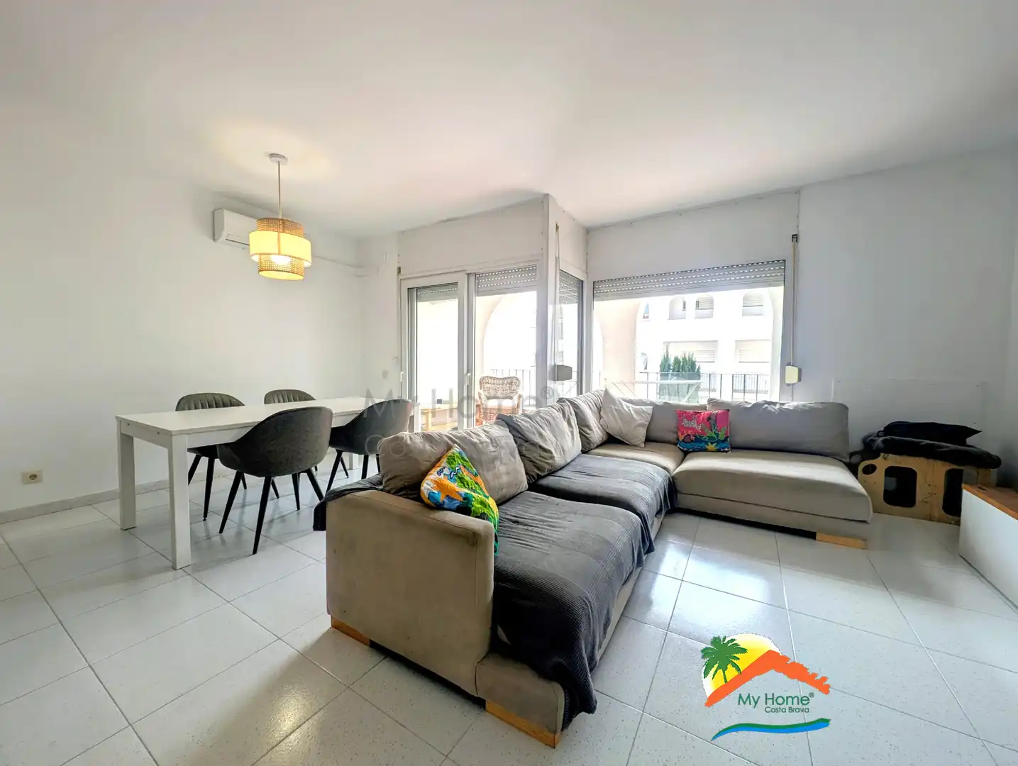 Living room of Apartments for sale in Lloret de Mar  with Air Conditioner, Heating and Terrace
