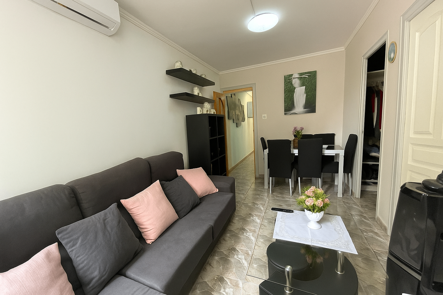 Sala d'estar de Pis en venda en L'Hospitalet de Llobregat