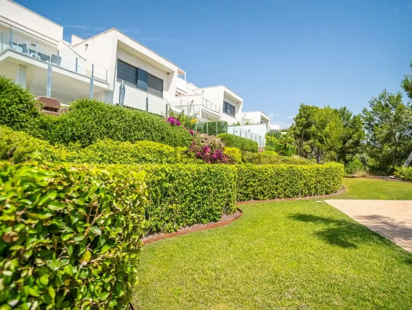 Vista exterior de Casa o chalet en venta en Pilar de la Horadada con Aire acondicionado, Terraza y Piscina