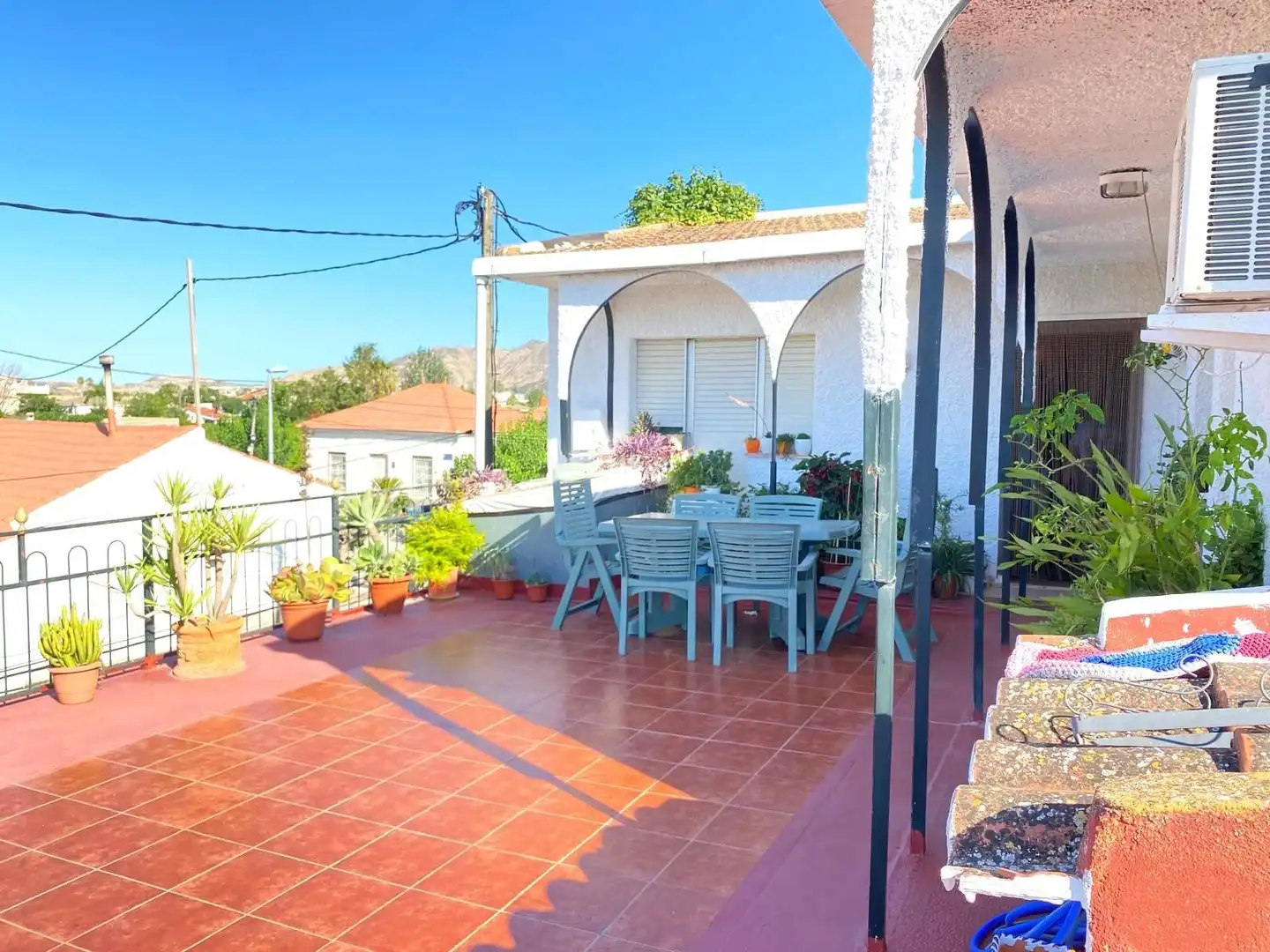 Terraza de Casa o chalet en venta en Murcia con Aire acondicionado, Jardín privado y Terraza