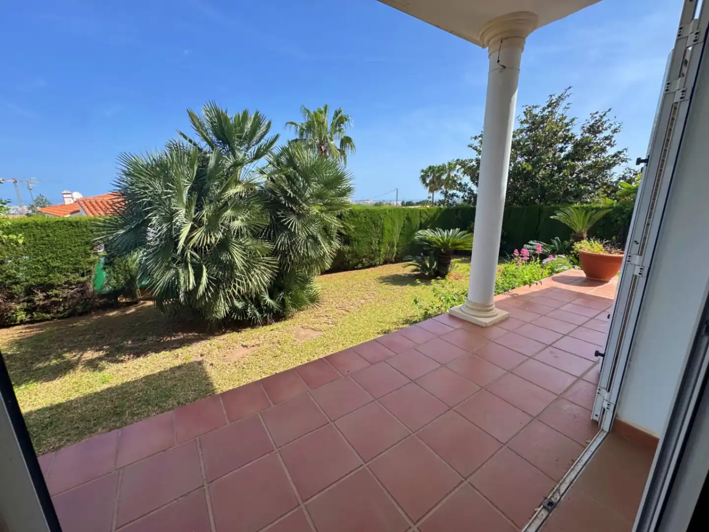 Garden of Houses for sale in Dénia  with Air Conditioner, Private garden and Terrace