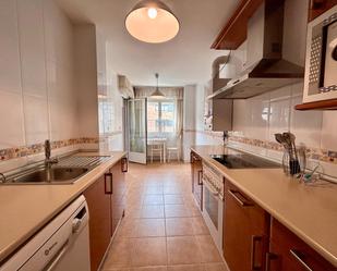 Kitchen of Flat for sale in Guadalajara Capital  with Heating, Private garden and Terrace