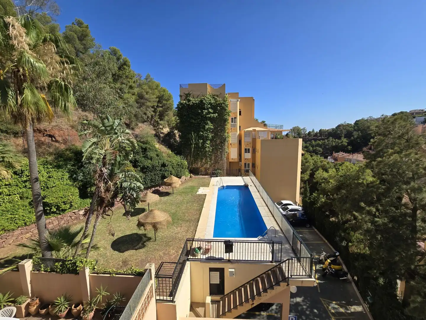 Piscina de Piso en venta en Málaga con Aire acondicionado, Calefacción y Terraza